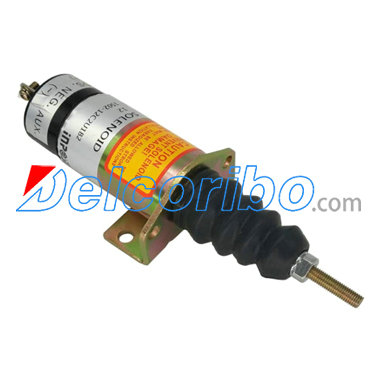 WOODWARD 1502-12C2U1B2, 150212C2U1B2, 15002013, 150224C2U1B2, Fuel Shutoff Solenoid