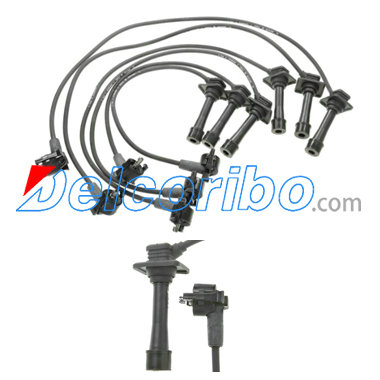 FORD E9DZ-12259-A, E9DZ12259A, F3DZ-12259-A, F3DZ12259A Ignition Cable