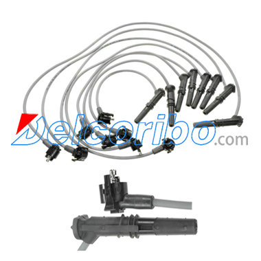 FORD F1PZ12259A, F3PZ12259C, F6PZ12259KA, F6PZ12259KB, F6PZ12259KC Ignition Cable