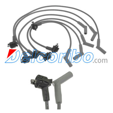 FORD F5PZ12259B, F5PZ-12259-B, XU2Z12259CA, XU2Z-12259-CA Ignition Cable