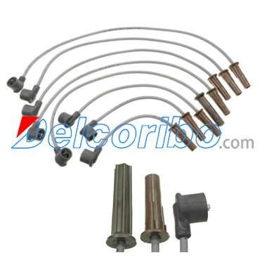 FORD F1PZ12259D, F3PZ12259B, ZZM018140 Ignition Cable