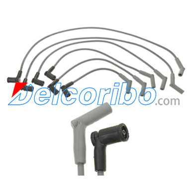 FORD 1U2Z12259GA, 1U2Z-12259-GA, 4F1Z12259AA, 4F1Z-12259-AA Ignition Cable