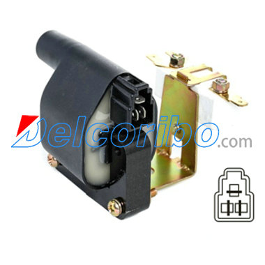 Ignition Coil 19500-87202 1950087202 90048-52070 9004852070 DAIHATSU CUORE