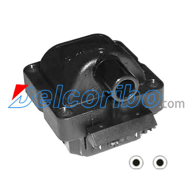 AUDI, VW 6N0905104, 867905104, 867905104A, 040100025 Ignition Coil