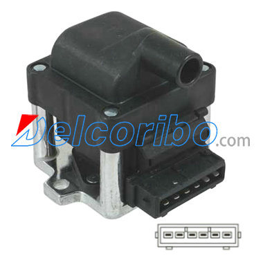 Ignition Coil 701905104 701905104A 867905105A VOLKSWAGEN CABRIOLET 1991-1995
