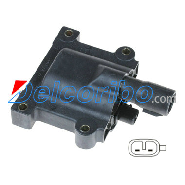 TOYOTA Ignition Coil 90919-02200, 9091902200, 19080-76010, 1908076010