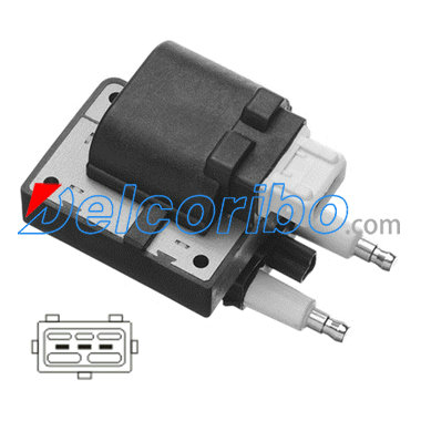 VOLVO 70863021, 70863021-5, 708630215 Ignition Coil