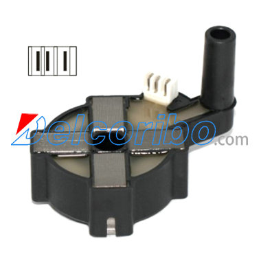 MITSUBISHI H3T021, H3T-021, H3T021MIT, H3T-021MIT Ignition Coil