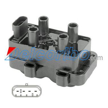 7700274008, 77 00 274 008, 6001543604; 224336134R RENAULT MEGANE Ignition Coil