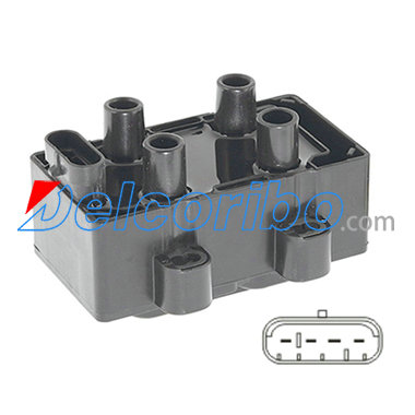 7700274008 22448-00QAC, 2244800QAC, 22448-00QAD, 2244800QAD Ignition Coil RENAULT