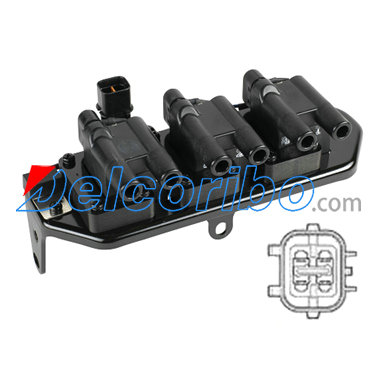 HYUNDAI 27301-35510, 2730135510, 27301-35511, 2730135511 Ignition Coil