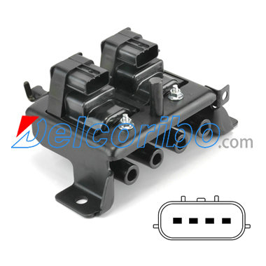 MAZDA BPE8-18-10XA, BPE81810XA Ignition Coil