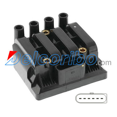 AUDI 06A905097 06A905097A 6A905097A Ignition Coil