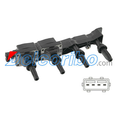 597056, 5970A2, 96213086, 9621308680 CITROEN Ignition Coil