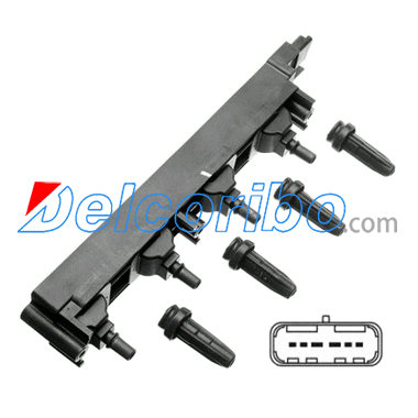 PEUGEOT 5970A5, 5970.A5, 9645333180 Ignition Coil