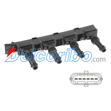 GM 1208020, 24420584, 93177212 Ignition Coil