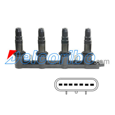 OPEL 1208086, 55561655, 96476983 Ignition Coil
