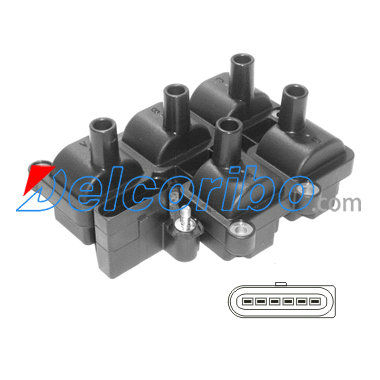 VW 71905106, 071 905 106 Ignition Coil