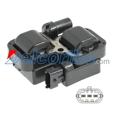 0001587303, 0001587803, A0001587303, A0001587803 MERCEDES BENZ Ignition Coil