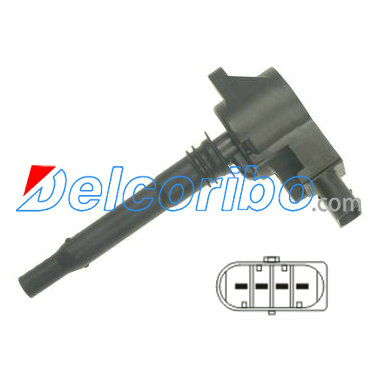 MERCEDES BENZ 1561500080, 1561500380, A1561500380 Ignition Coil