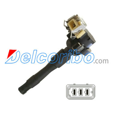 BMW 12131703825, 12131748017, 12131748018, 12137599219, 12139067830 Ignition Coil