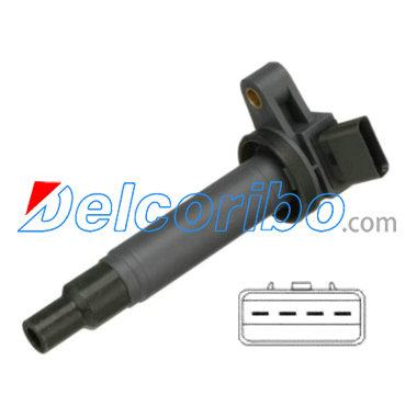 TOYOTA 90080-19027, 9008019027, 90919-02230, 9091902230 Ignition Coil