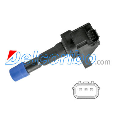 HONDA 30520-RB0-003, 30520RB0003, 30520-RB0-S01, 30520RB0S01 Ignition Coil