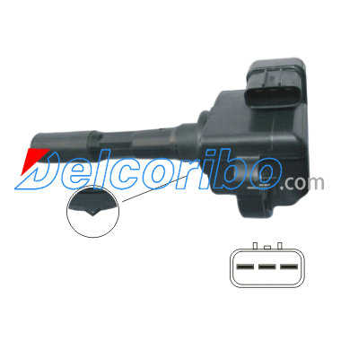 HONDA 30520-PR7-A32, 30520-PR7-A33, 30520-P5G-A01 Ignition Coil