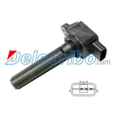 MITSUBISHI H6T11471, 1832A042, 1831A042 Ignition Coil