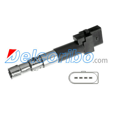 VW 022905715, 022905100B, 022905100H, 022905100P, 022905100S Ignition Coil