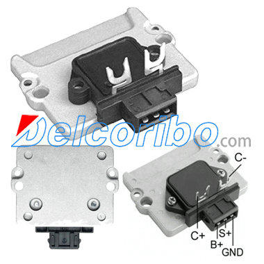 VW 867-905-352,867905352, Bosch 1-227-030-030,1227030030 Ignition Module