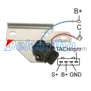 VOLVO 34333468, 433346, 460220, BOSCH 0221600056, 0221600066 Ignition Module