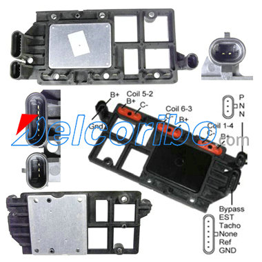 GM 10467202, 10476627, 10499430, 10499803, ISUZU 8-10467-202-0, 8104672020 Ignition Module