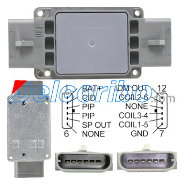 FORD E9DZ12A297B, 1U2Z12A297BB, 1U2Z12A297BA GM 88921524 Ignition Module