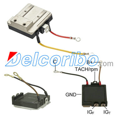 TOYOTA 89620-12430, 8962012430, GM 94848954 Ignition Module