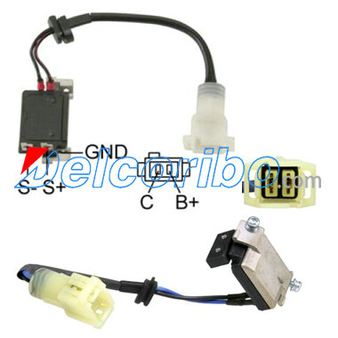 ISUZU 8-94108-471-0, 8941084710, 8-94136-846-0, 8941368460 GM 94136846 Ignition Module