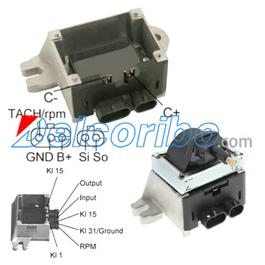 RENAULT 7700722070, 7700749146, 7700852093, 7700852662, HOM7700732263 Ignition Module