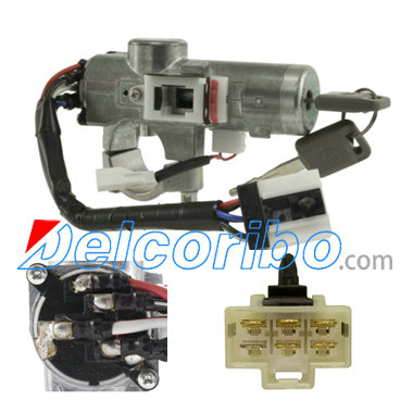 NISSAN D87004S125, D8700-4S125, LS1518, SW8214 Ignition Switch