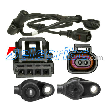 AUDI 8E0927803B, 8E0-927-803-B ABS Wheel Speed Sensor