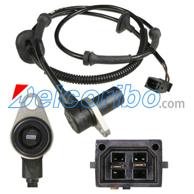 AUDI 4B0927807J, 4B0-927-807-J, 4B0927807Q, 4B0-927-807-Q ABS Wheel Speed Sensor