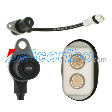 PORSCHE 99660640600, 996-606-406-00, 99360640600, 993-606-406-00 ABS Wheel Speed Sensor