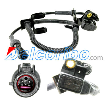 FORD 3W4Z2C190BA, 3W4Z-2C190-BA, XW4Z2C190AA, XW4Z-2C190-AA ABS Wheel Speed Sensor