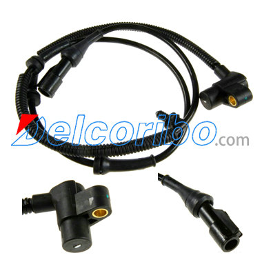 FORD F6DZ2C204B, F7DZ2C204BA, F8DZ2C204BA, XF1Z2C204BA, XF1Z2C204BB, XF1Z-2C204-BB ABS Wheel Speed Sensor