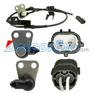 MAZDA C0014370X, C001-43-70X, G06T4370X, G06T-43-70X, G06T 43 70X, GA2G4370XA ABS Wheel Speed Sensor