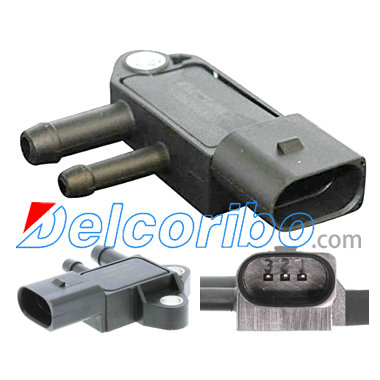 VW 03G906051A, 03G906051H, 03G998059, 076906051A, 076906051C, exhaust pressure sensors