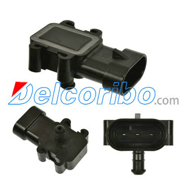 CHEVROLET 12581167, 12615135, ACDELCO 2131639 MAP Sensors