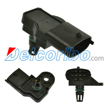 PORSCHE 99660618000, 95560618000, OPEL 93170309, 1238244, 1302140, MAP Sensors