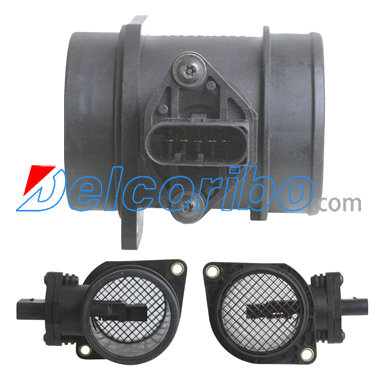 VW 06A906461C, 06A906461A, 06A906461CX Mass Air Flow Sensor