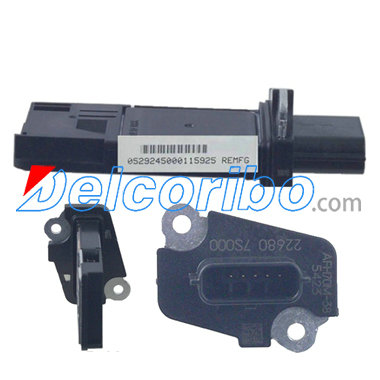 INFINITI 226807S000, 226807S00A, 22680CA000, 1380050Z00 Mass Air Flow Sensor