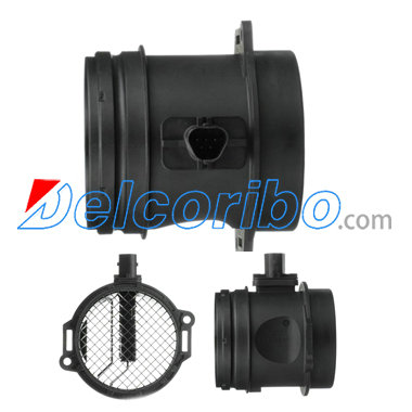 PORSCHE 98760616502, 987-606-165-02, 98760616501, 987-606-165-01 Mass Air Flow Sensor